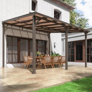 Our Honest Take on the 10×14 FT Hard Top Lean-To Gazebo