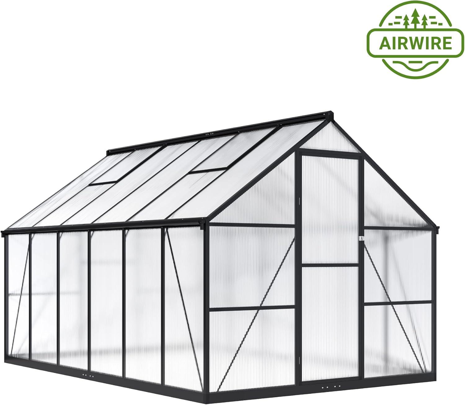 Our‍ Take on⁢ the‌ 8x12 AirWire greenhouse: Easy ⁤Setup, Strong‍ Build