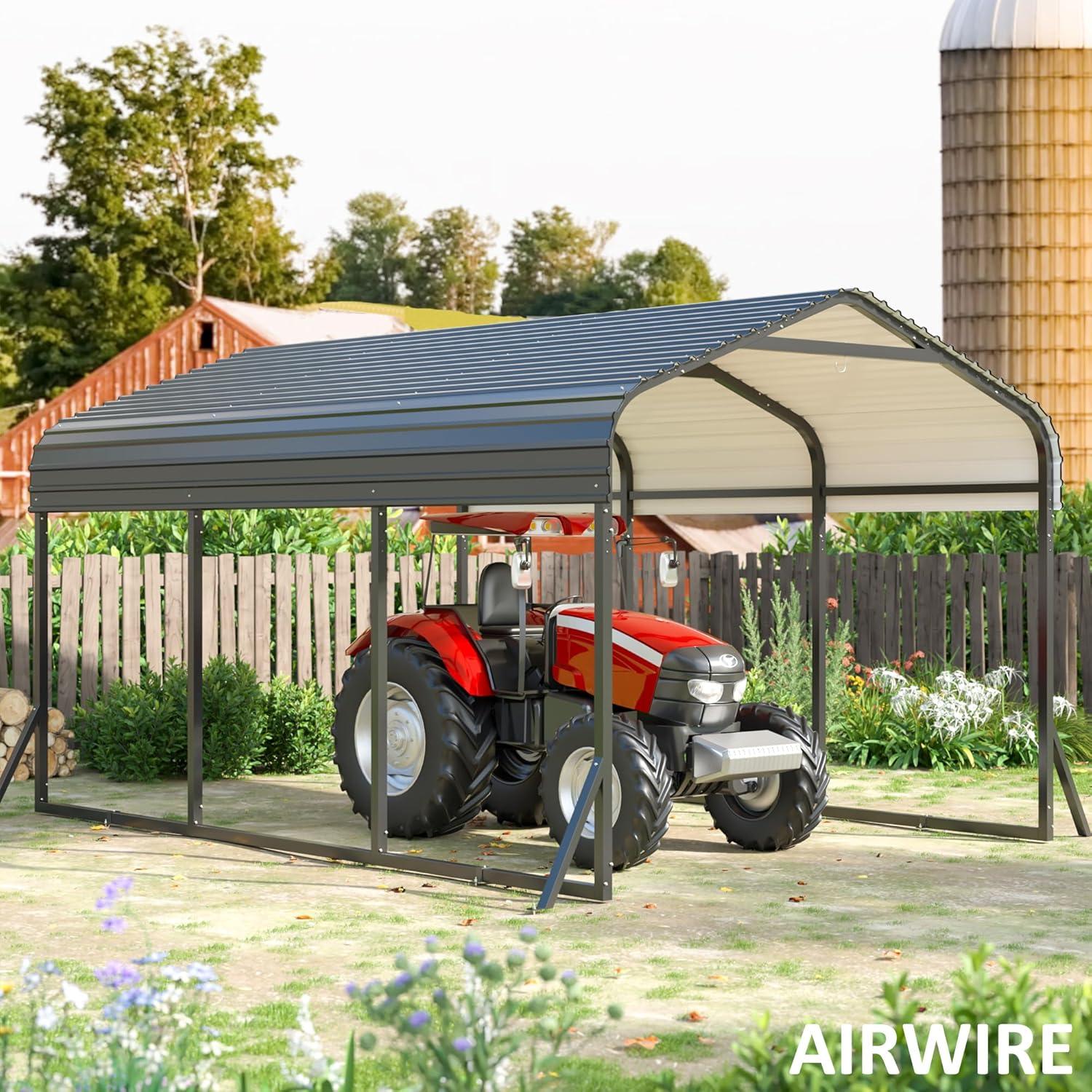 Building⁣ our perfect Shelter: Reviewing the 10x15‍ FT ​Metal Carport