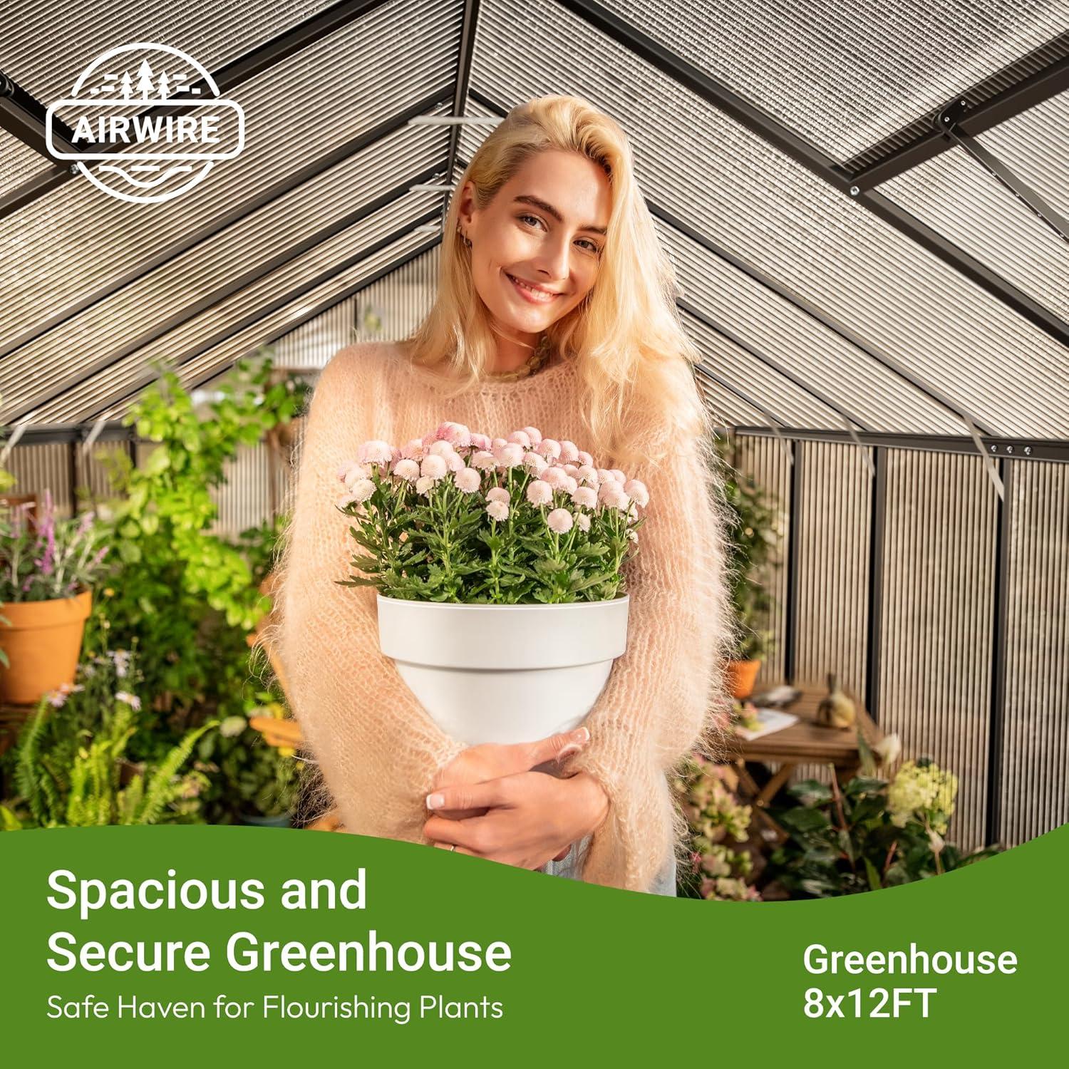 Our Take on the 8x12 AirWire Greenhouse: Easy Setup, Strong⁢ Build