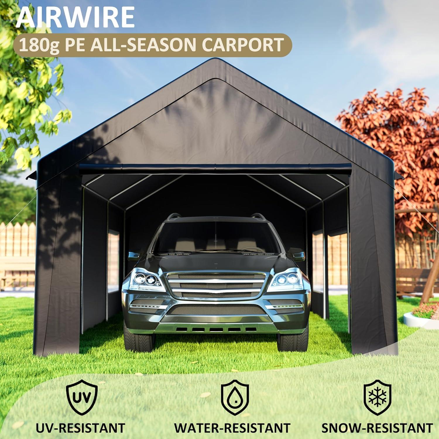 Our Honest Take on the 12'x20' Heavy Duty Portable Carport