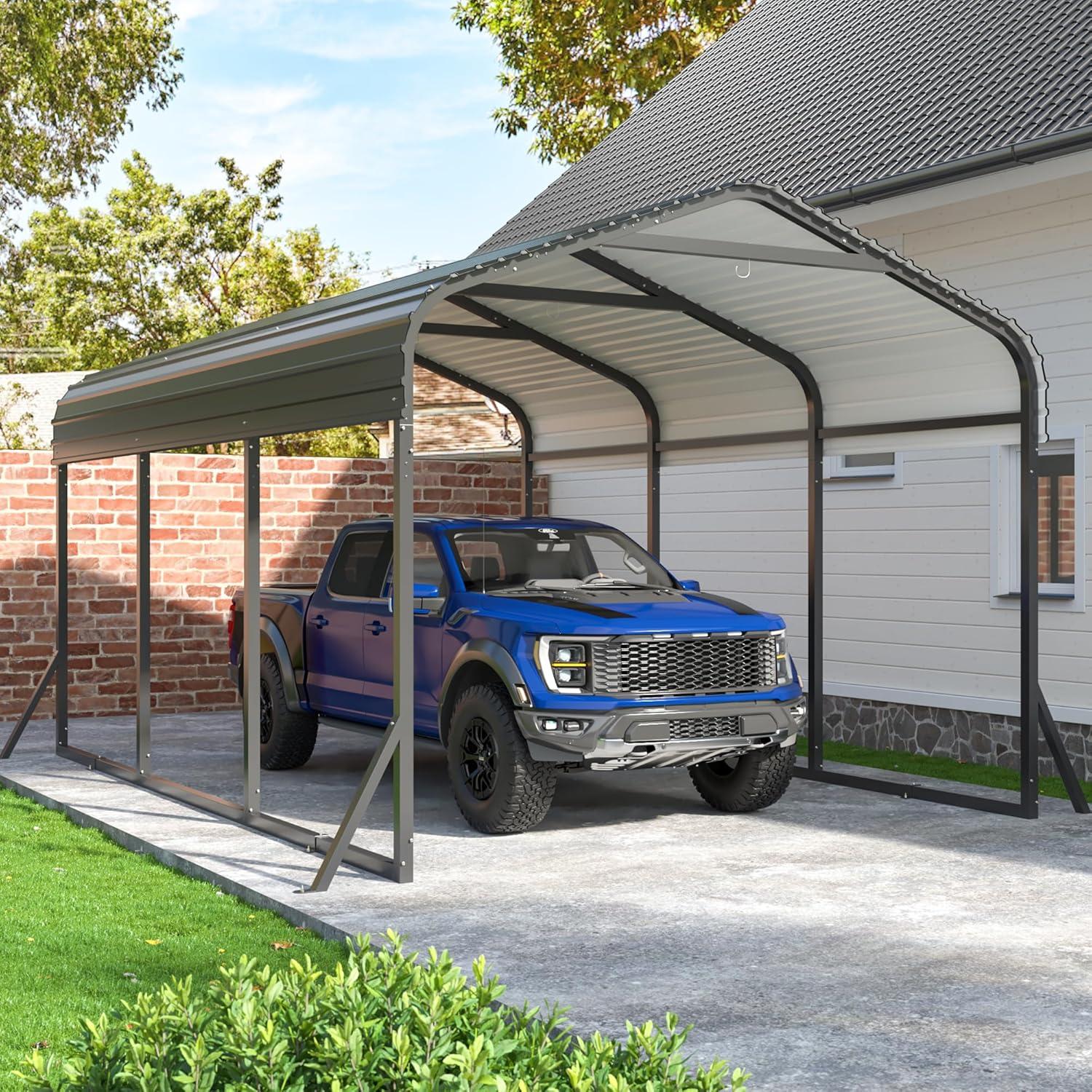 Building ‍Our Perfect Shelter: reviewing the 10x15 FT Metal Carport