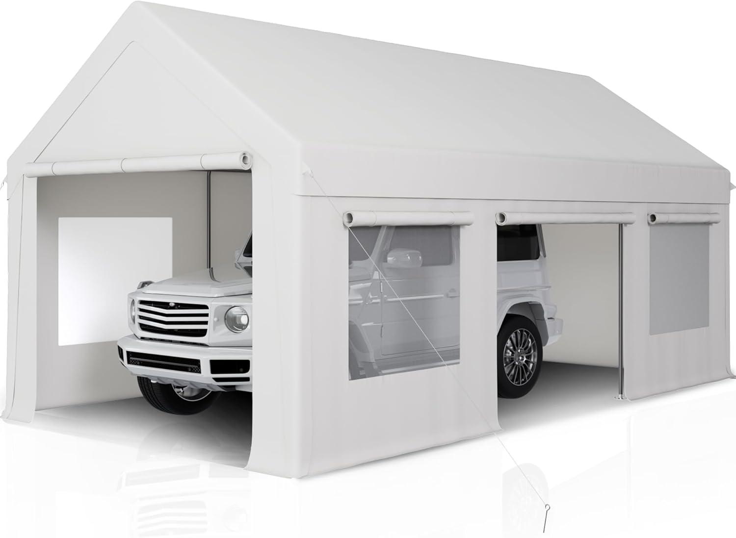 Our Take on the Sturdy ​12x20 ‌Carport: Spacious, Ventilated, Versatile