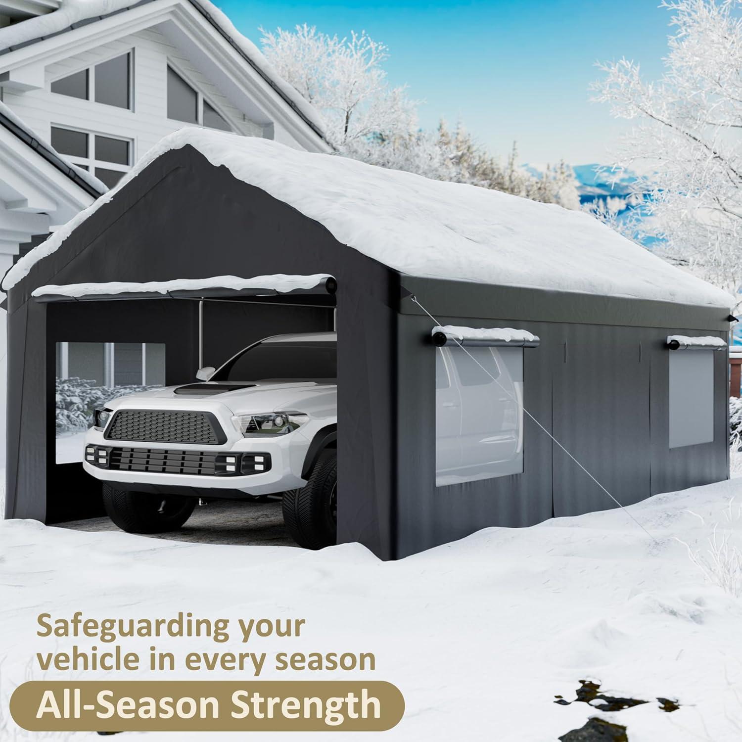Our Honest Take on the 12'x20' Heavy Duty Portable Carport